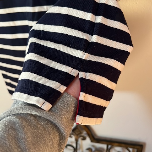 Boden Breton Navy & Cream Striped Dress - Picture 6 of 6